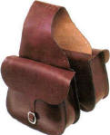 leather saddle bags